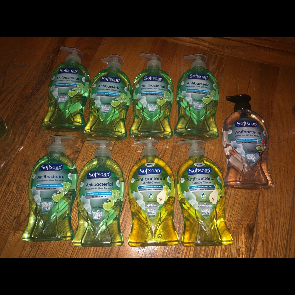Soft Soap Antibacterial HandcSoap Bundle! 💚 (9 Hand Soaps Total)